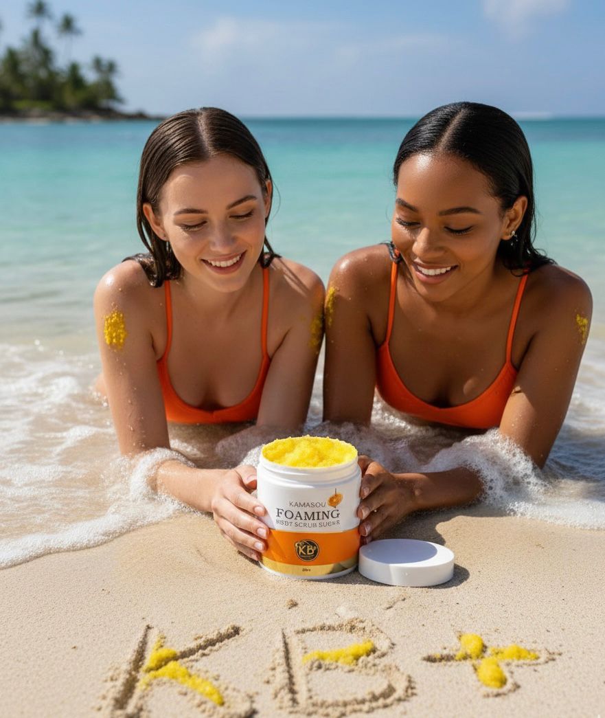 Kamasou Foaming Body Scrub Sugar