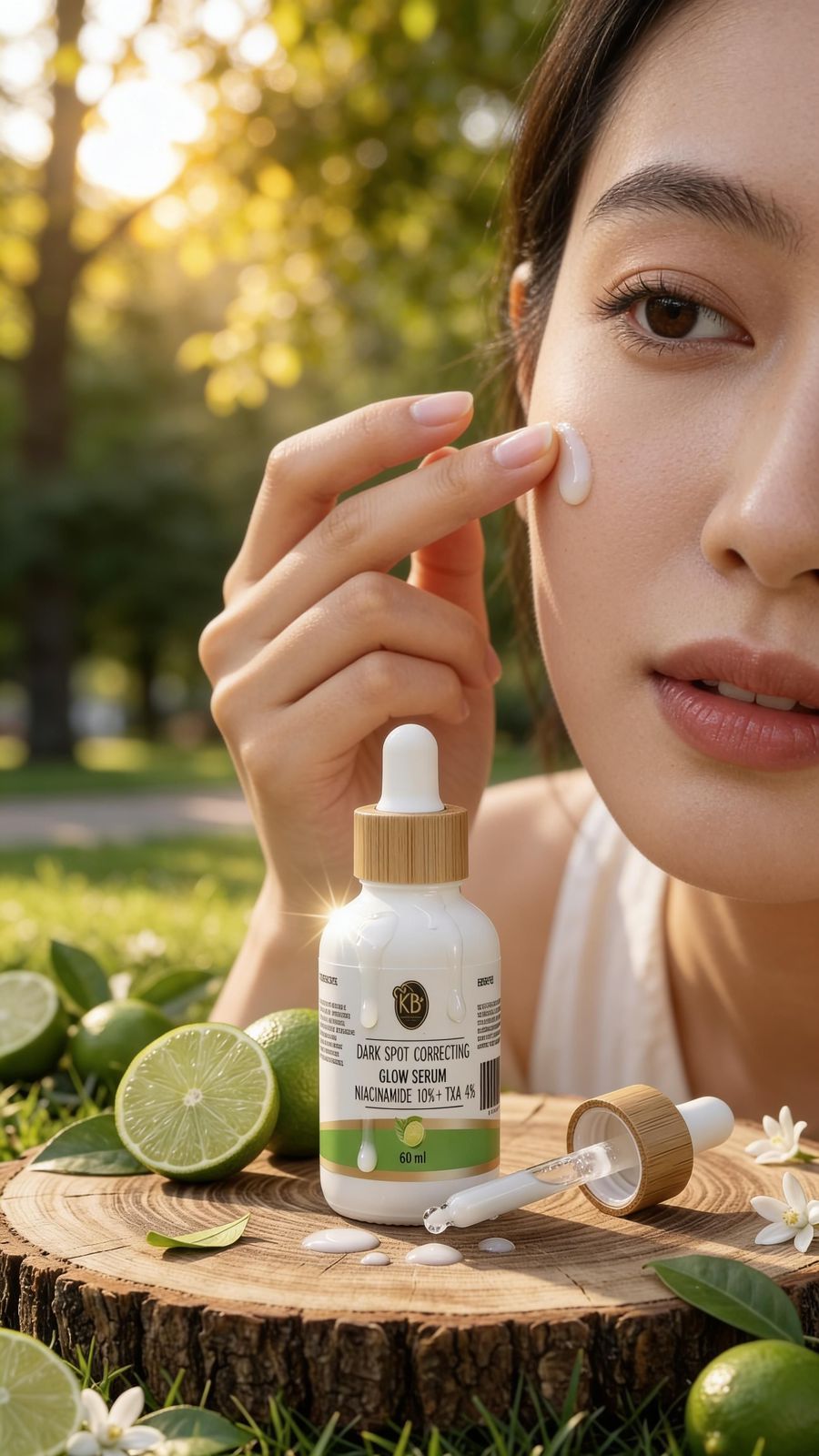Face serum lightning