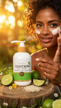 Face cream lightning
