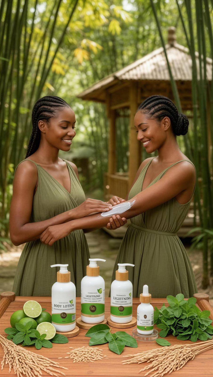 Lightning skin care
